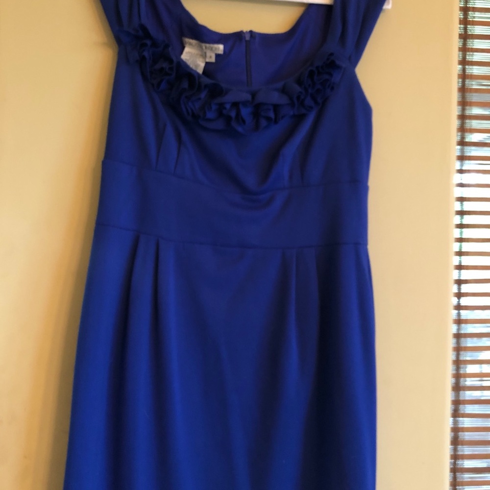 Royal blue dress